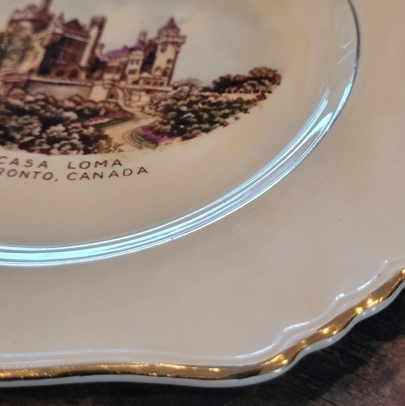 ROYAL WINTON CASA LOMA Decorative Plate, Made in England - Picture 4 of 9